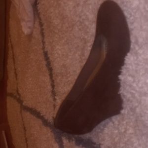 Dexfex Comfort Brown Suede like Wedge Shoes